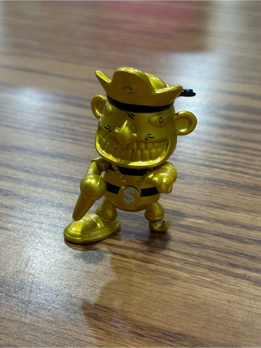 FGTeeV Raptain Hook Gold Figure - Golden Figurine - RaRE HTF - Collectable